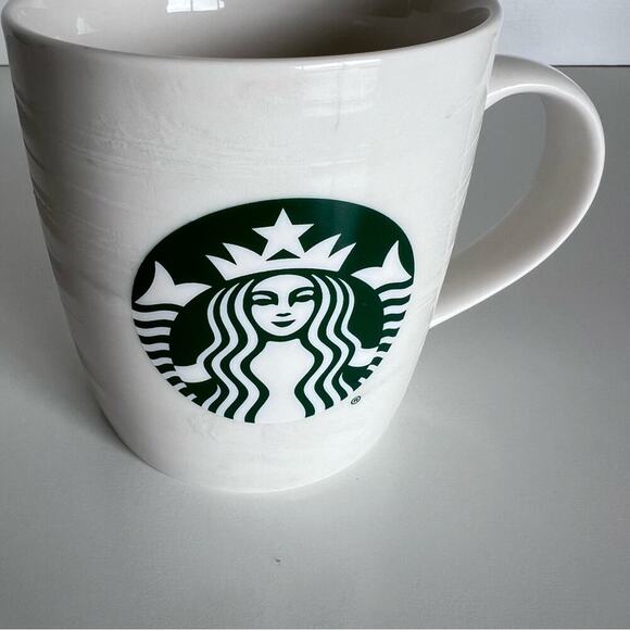 Starbucks Frosted Mermaid Siren Logo Mug - Picture 5 of 8
